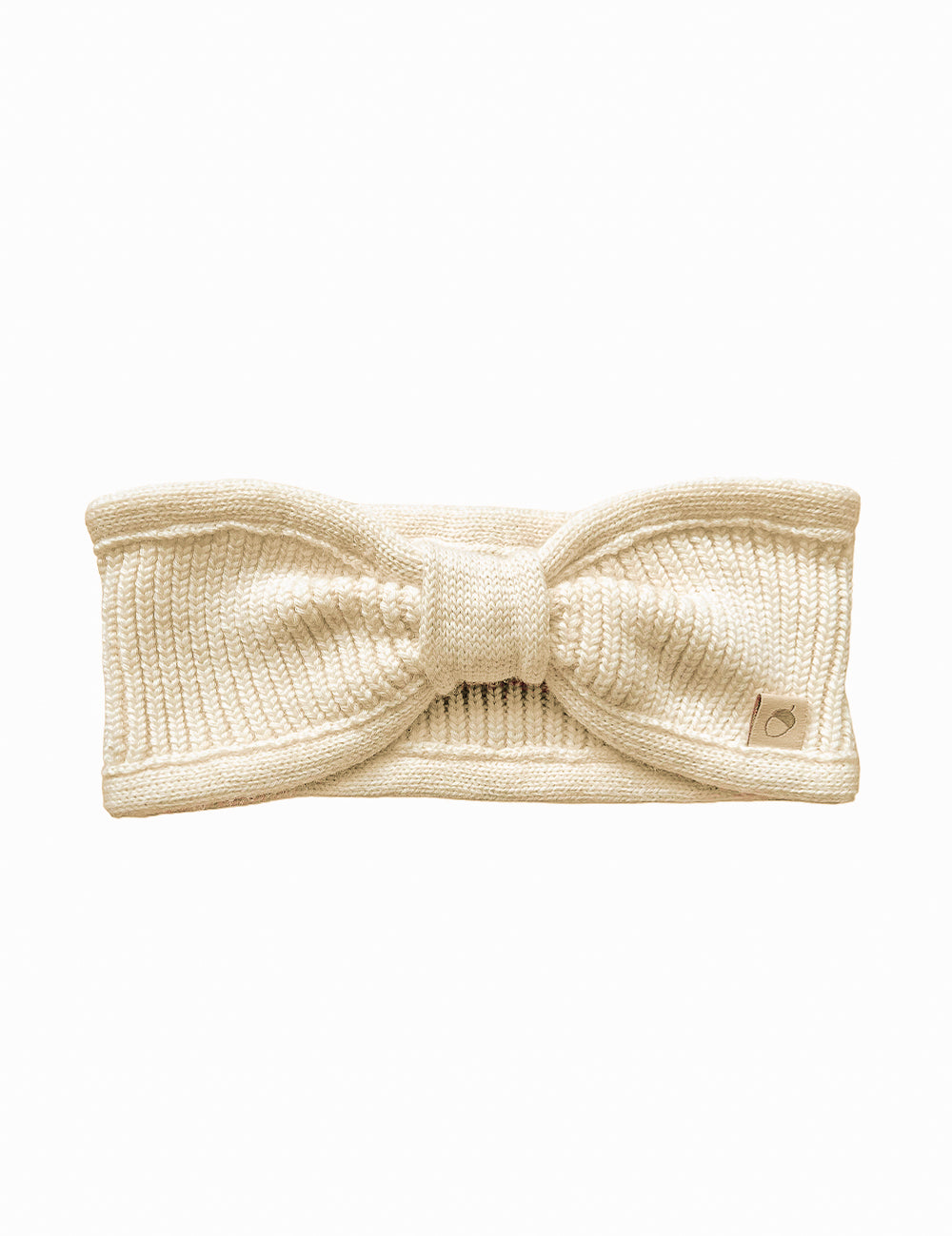 headband ELLA pearl white