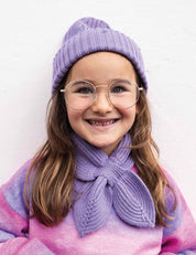 BOW SCARF lavender