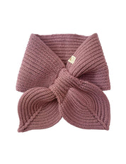 BOW SCARF rose