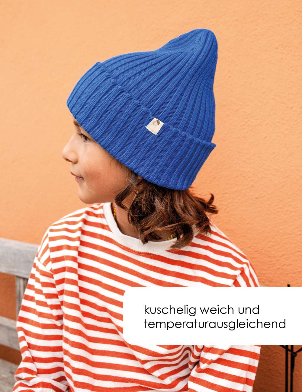 BEANIE koboldblau